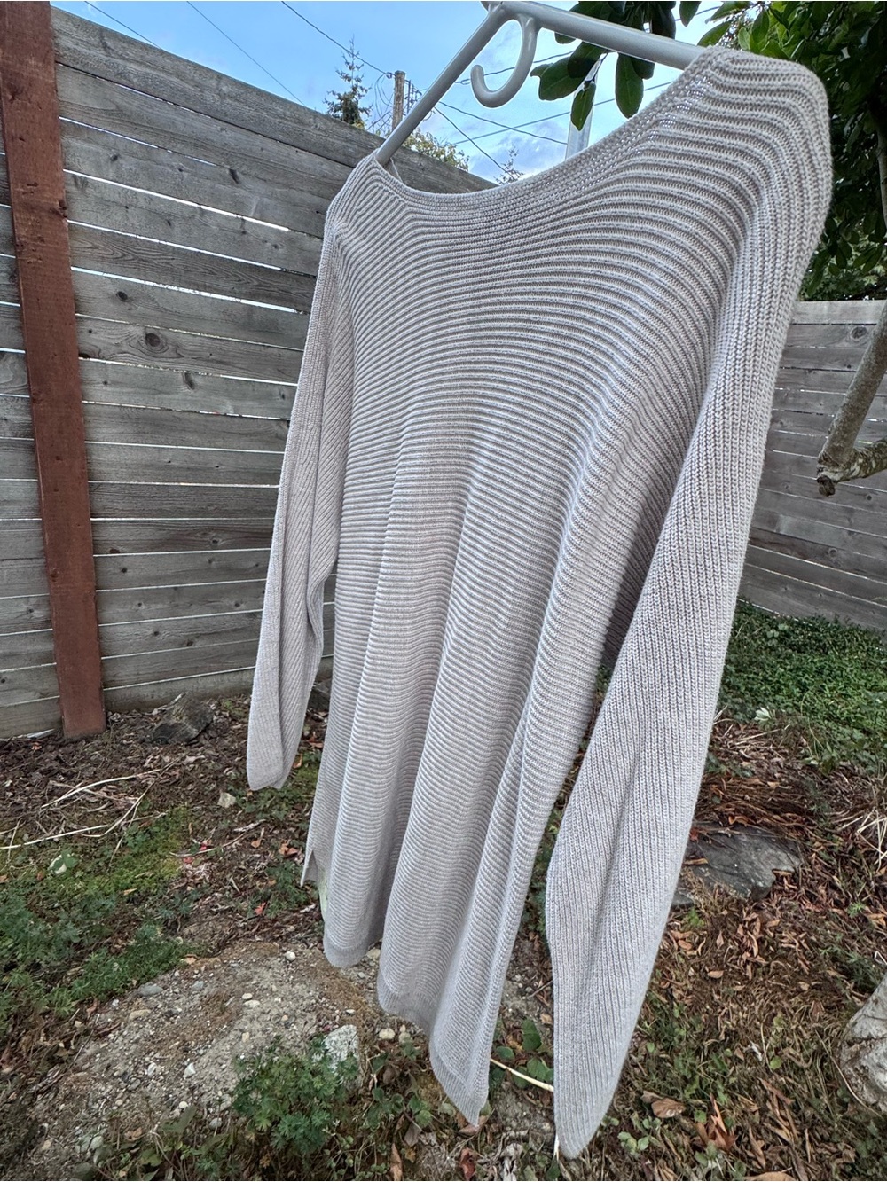 EUC J.Jill Oatmeal Sweater M